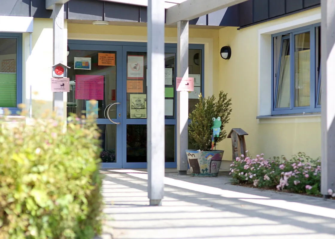 Außenansicht der Kindertagesstätte