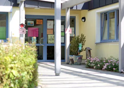 Außenansicht der Kindertagesstätte